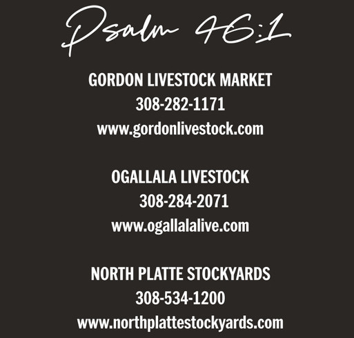 Sandhills Strong shirt design - zoomed