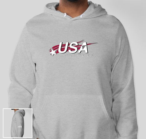 Team USA Sport Kite Team Fundraiser - unisex shirt design - front