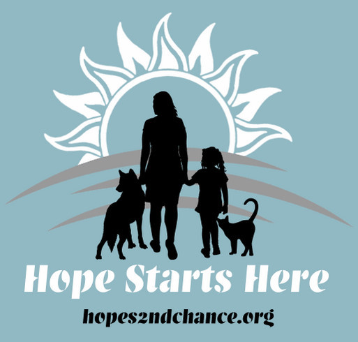 Hope Starts Here Shirt Fundraiser shirt design - zoomed