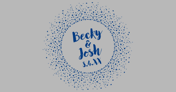Zoomed in Design Idea Number 58067: becky & josh