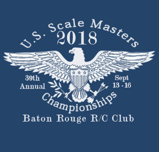 2018 U.S. Scale Masters Championships shirt design - zoomed