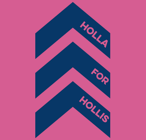 Holla4Hollis 2026 shirt design - zoomed