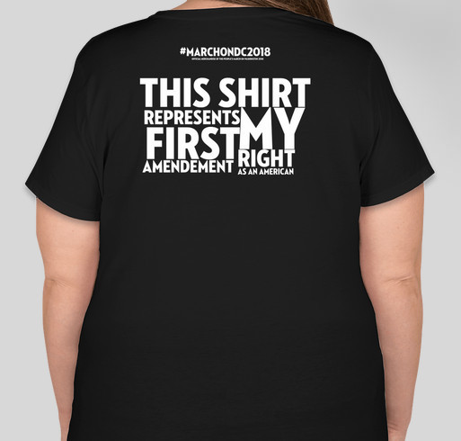Lock His Ass Up Official Shirt Fundraiser - unisex shirt design - back