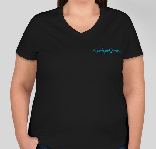 #jaelynnstrong t-shirtmale Fundraiser - unisex shirt design - front