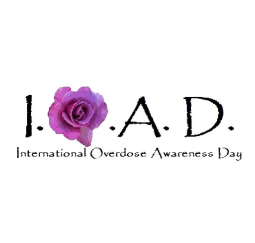 International Overdose Awareness Day shirt design - zoomed