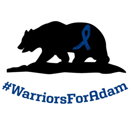 Help Adam Fight Cancer shirt design - zoomed