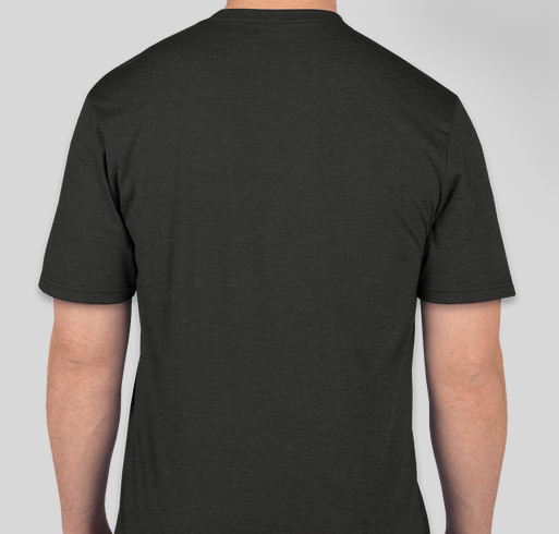 NoFrets Fundraiser - unisex shirt design - back