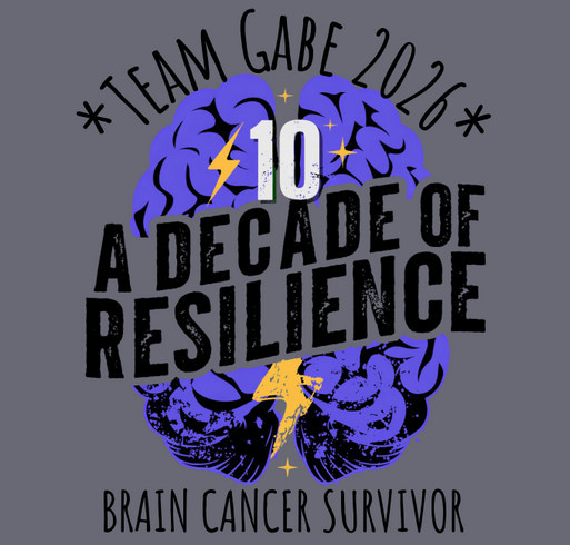 10 Years Going STRONG! shirt design - zoomed