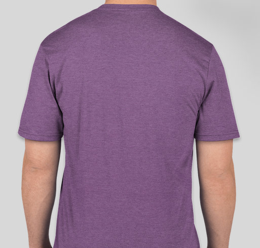 Purple Playground Ready for Anything Fundraiser - unisex shirt design - back