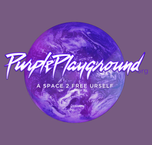 Purple Playground Ready for Anything shirt design - zoomed