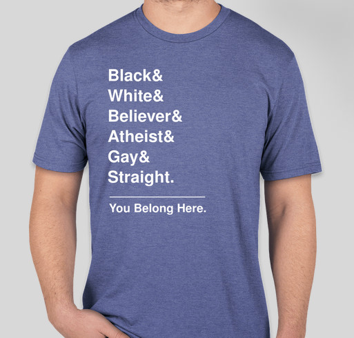 You Belong- Salt Lake City Refugee Fair 2019 Fundraiser - unisex shirt design - front