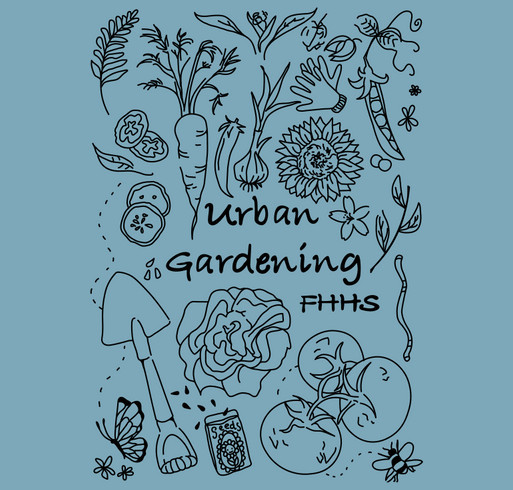 Urban Gardening Fundraising 2026 shirt design - zoomed