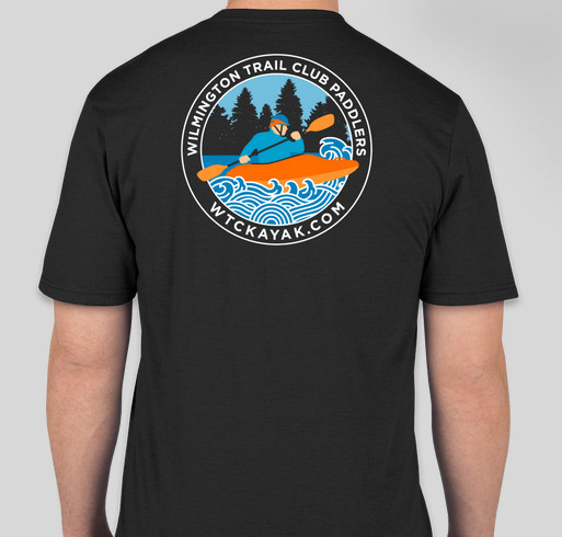 Wilmington Trail Club Paddlers 2 Fundraiser - unisex shirt design - front