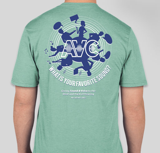 AVC's Spirit Wear Fundraiser - unisex shirt design - back