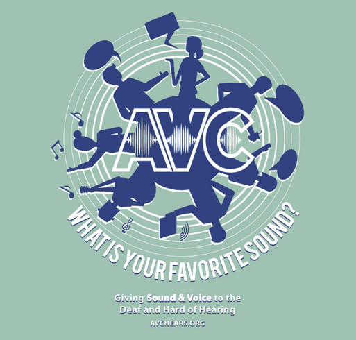 AVC's Spirit Wear shirt design - zoomed