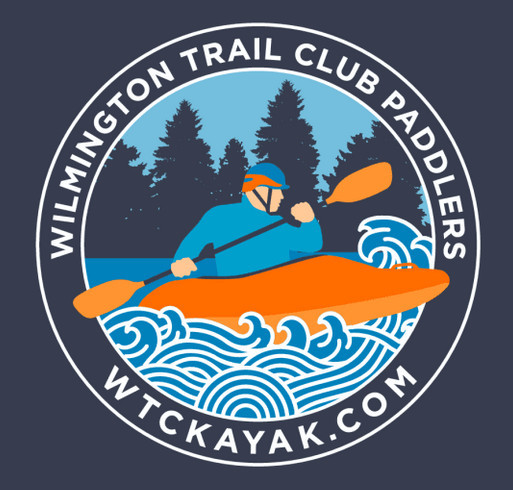 Wilmington Trail Club Paddlers 2 shirt design - zoomed