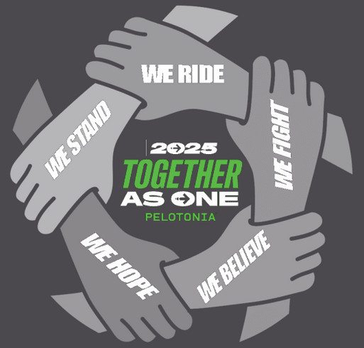 2025 Consumer Direct Pelotonia Fundraiser shirt design - zoomed