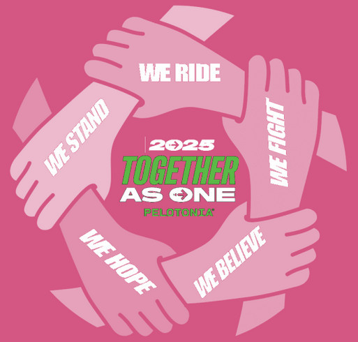 2025 Consumer Direct Pelotonia Fundraiser shirt design - zoomed