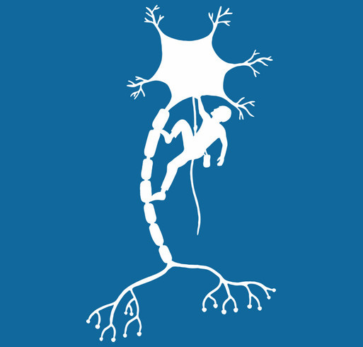 Neuron Climber - UEP Fundraiser shirt design - zoomed