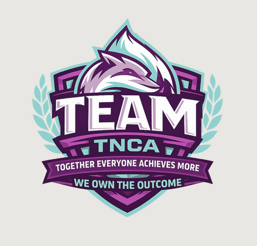 SY26/27 - TNCA Staff Shirt - Additional Order Fundraiser shirt design - zoomed