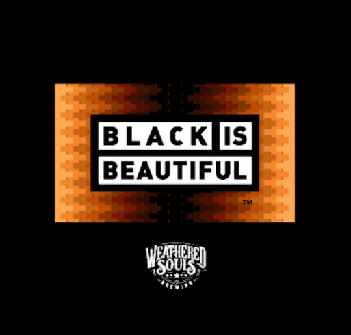 Black is Beautiful Initiative 2021 shirt design - zoomed