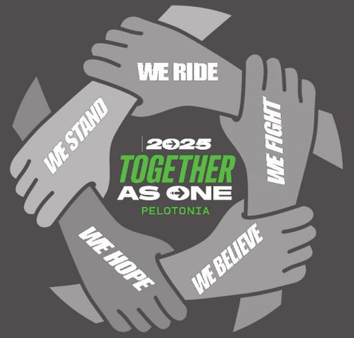 2025 Consumer Direct Pelotonia Fundraiser shirt design - zoomed