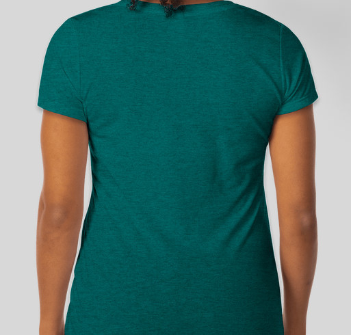 Courageous Wordsmith Fundraiser - unisex shirt design - back