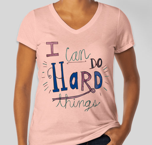 I Can Do Hard Things, I Am #NikkiStrong Fundraiser - unisex shirt design - front