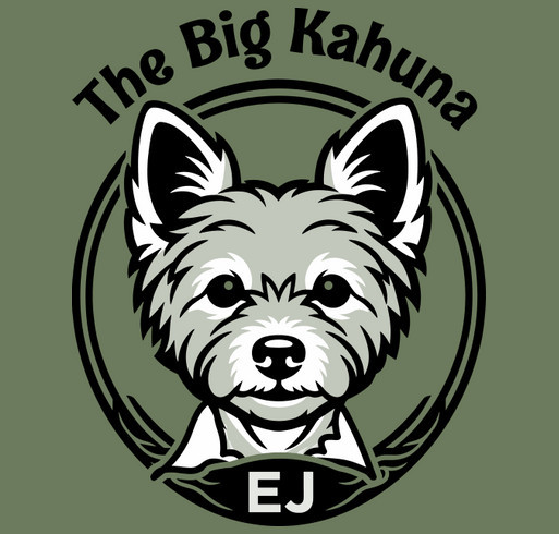 EJ The Big Kahuna shirt design - zoomed