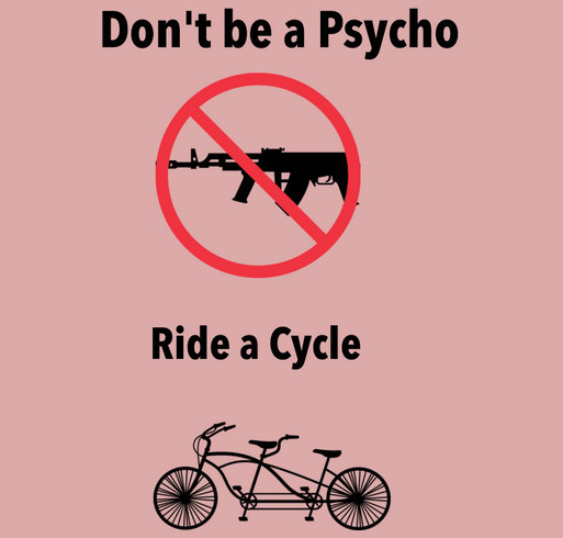 No Guns Today - Gun Bike Exchange shirt design - zoomed