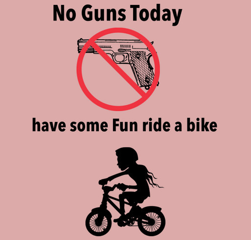 No Guns Today - Gun Bike Exchange shirt design - zoomed