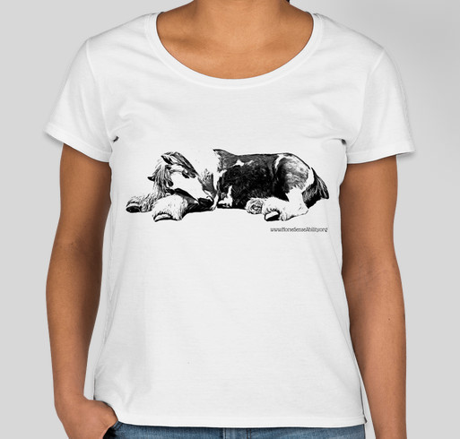 Ruby at Rest Fundraiser - unisex shirt design - front