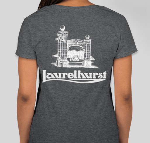 Historic Laurelhurst Fundraiser - unisex shirt design - back