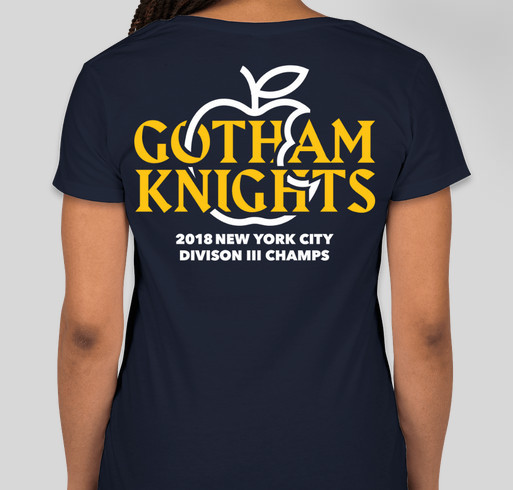 Gotham Knights Division 3 Champions Fundraiser - unisex shirt design - back