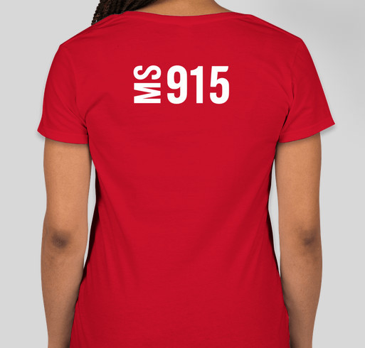 MS915 Parent Organization Fundraiser Fundraiser - unisex shirt design - back