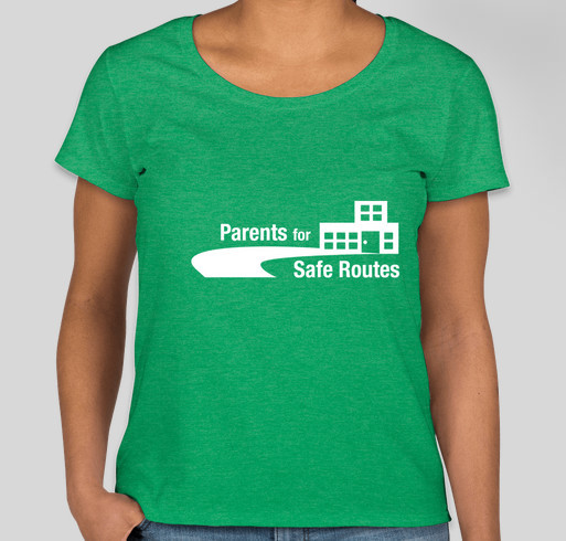 Parents for Safe Routes T-Shirts! Fundraiser - unisex shirt design - front