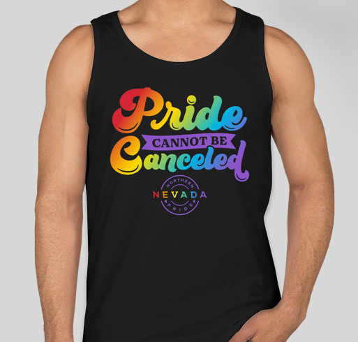 Pride CANNOT be Canceled!! Fundraiser - unisex shirt design - front