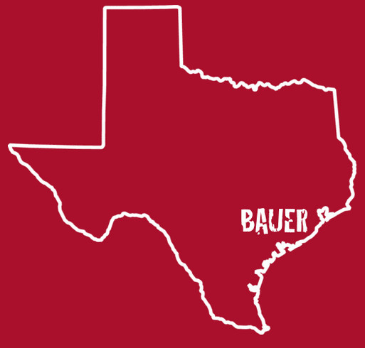 Bauer spirit shirts with a whole lot of Texas pride! shirt design - zoomed