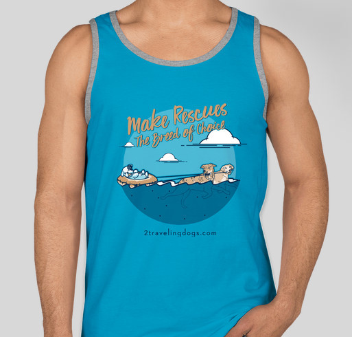 Make Rescues The Breed Of Choice! Fundraiser - unisex shirt design - front
