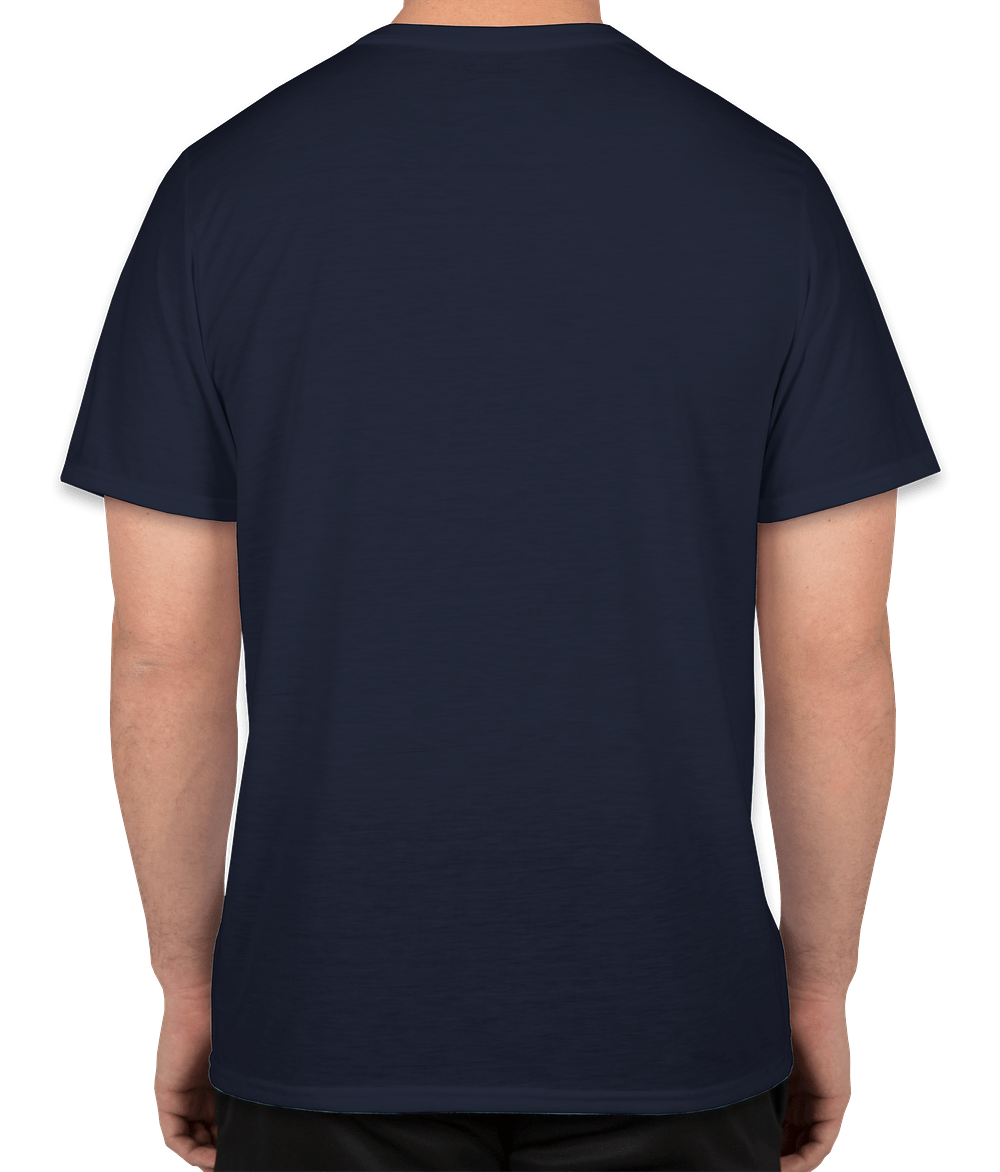 Brandeis Broncos Cross Country T-Shirt Fundraiser - unisex shirt design - back
