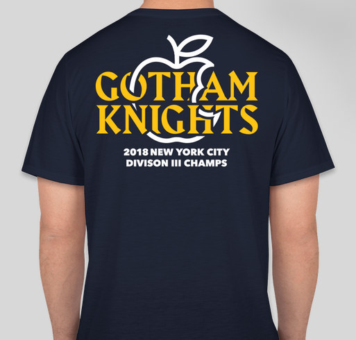 Gotham Knights Division 3 Champions Fundraiser - unisex shirt design - back