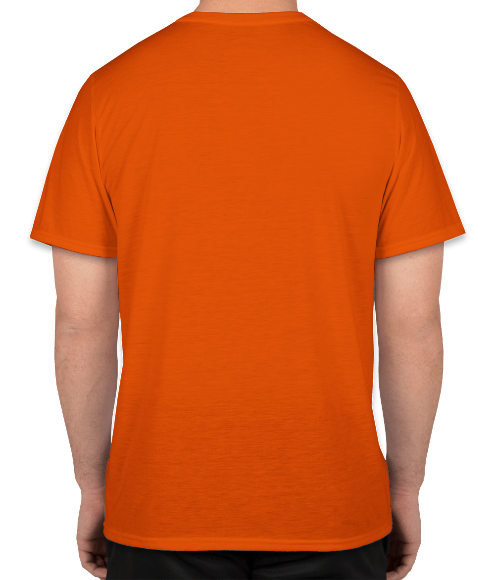 Brandeis Broncos Cross Country T-Shirt Fundraiser - unisex shirt design - back