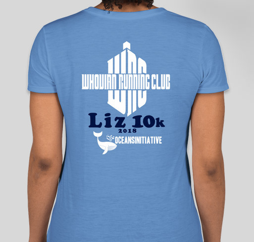 Liz 10K Fundraiser - unisex shirt design - back