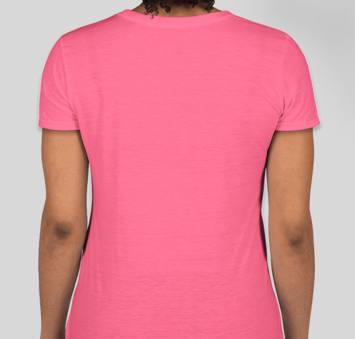 Hog Haven Farm - Girl Walking Pig - Ladies Fundraiser - unisex shirt design - back