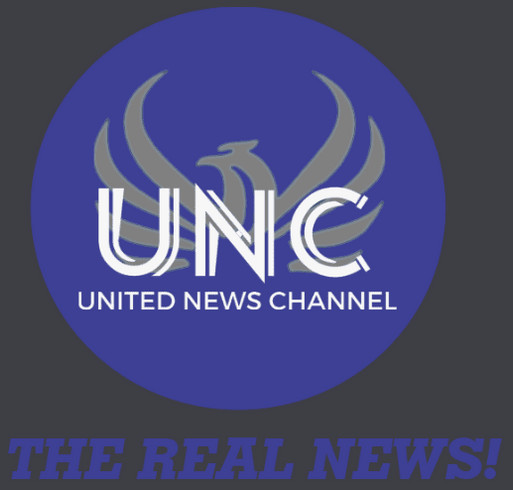Support the United News Channel shirt design - zoomed