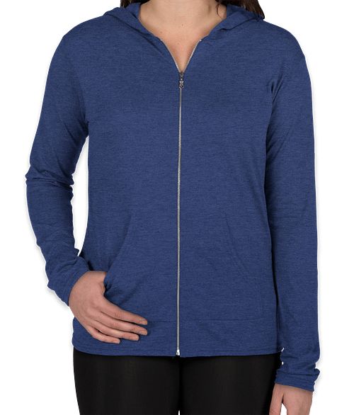 zip up t shirt women's