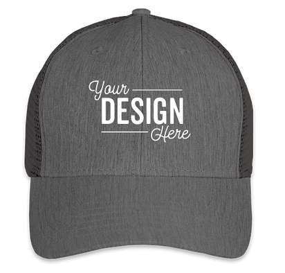 Big Accessories Urban Trucker Hat - Black / Black
