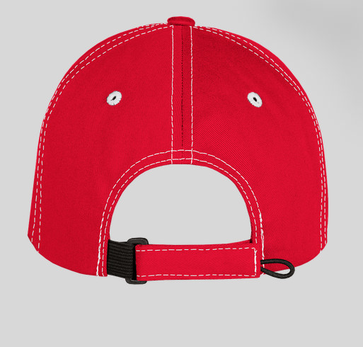 ALCO DIESEL RED & BLACK HAT Fundraiser - unisex shirt design - back