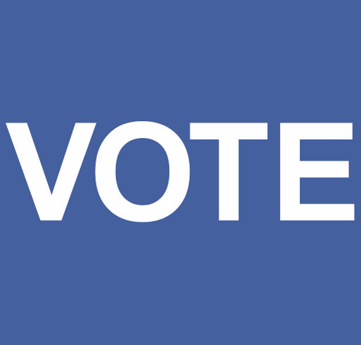 Get Out the Vote shirt design - zoomed