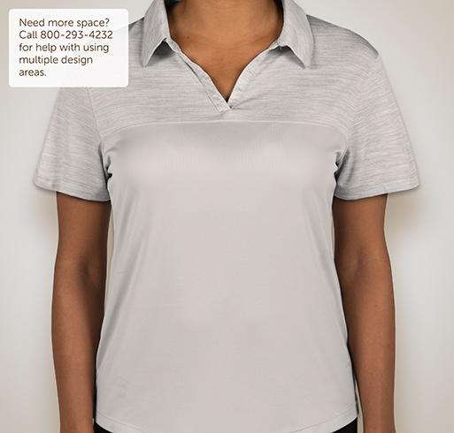 Augusta tonal hotsell heather performance polo